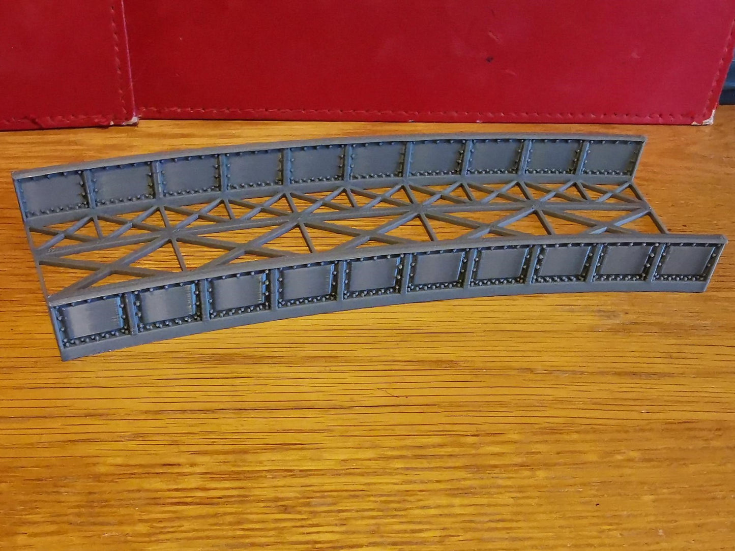 00 Gauge Curved Bridge 1,2,3 and 4 Radius Options 3D printed