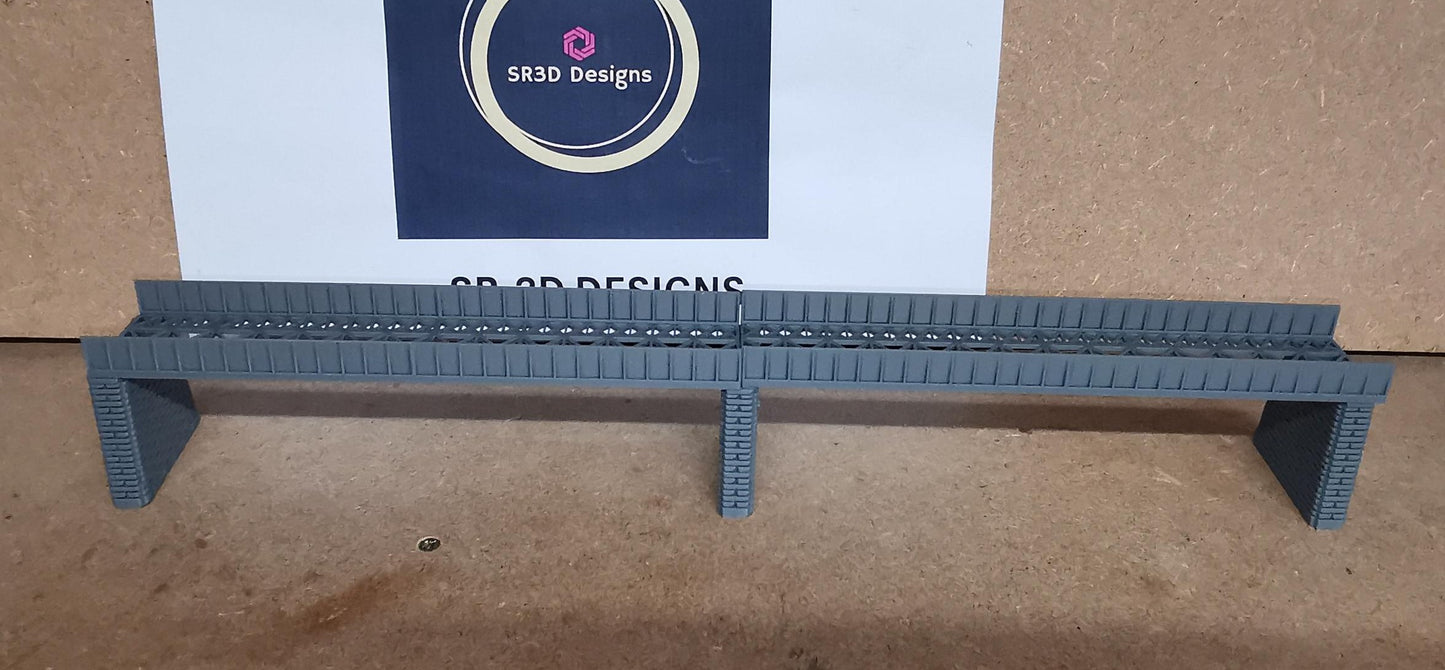 N Gauge Girder Style Bridge Choice of length Free delivery 3D Printed