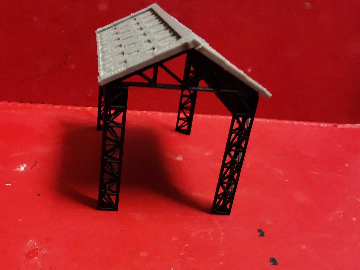 N Gauge 1:160 Scale open Locomotive shed 3D Printed Free delivery 4 Size options