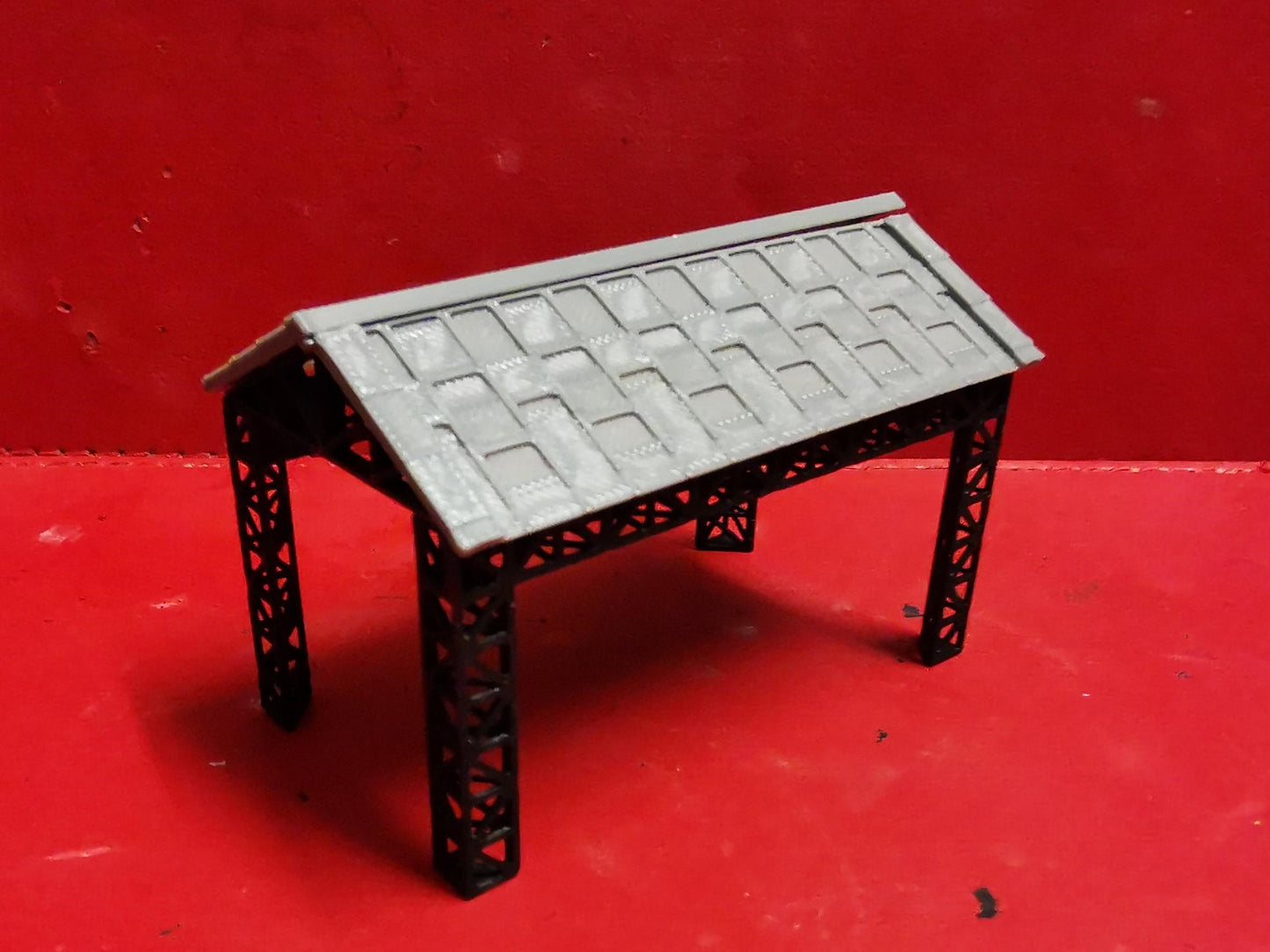 N Gauge 1:160 Scale open Locomotive shed 3D Printed Free delivery 4 Size options