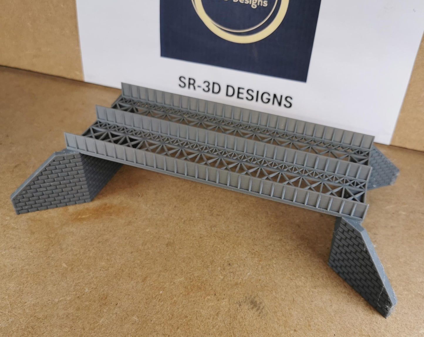 N Gauge Girder Style Bridge Choice of length Free delivery 3D Printed