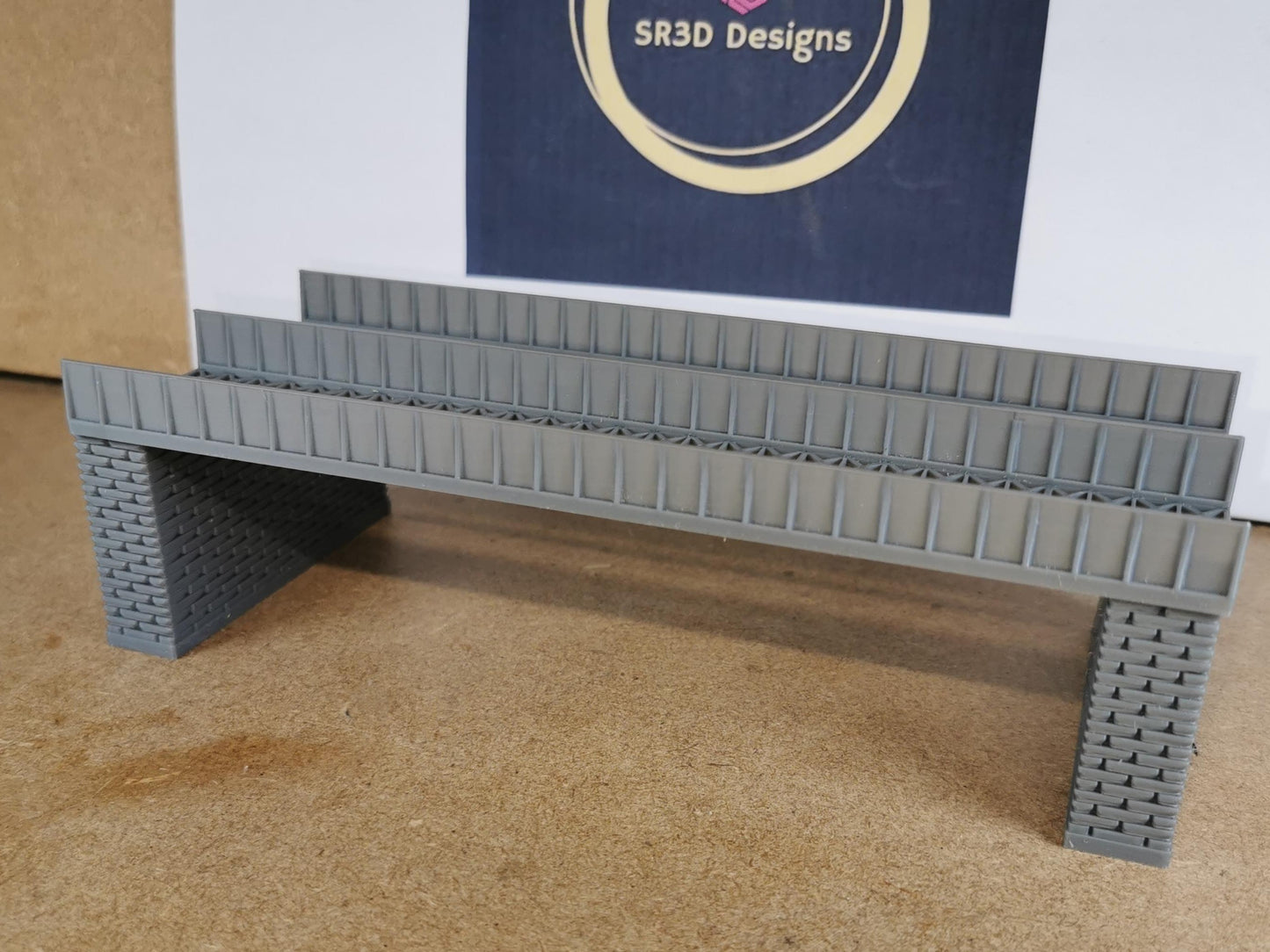 N Gauge Girder Style Bridge Choice of length Free delivery 3D Printed