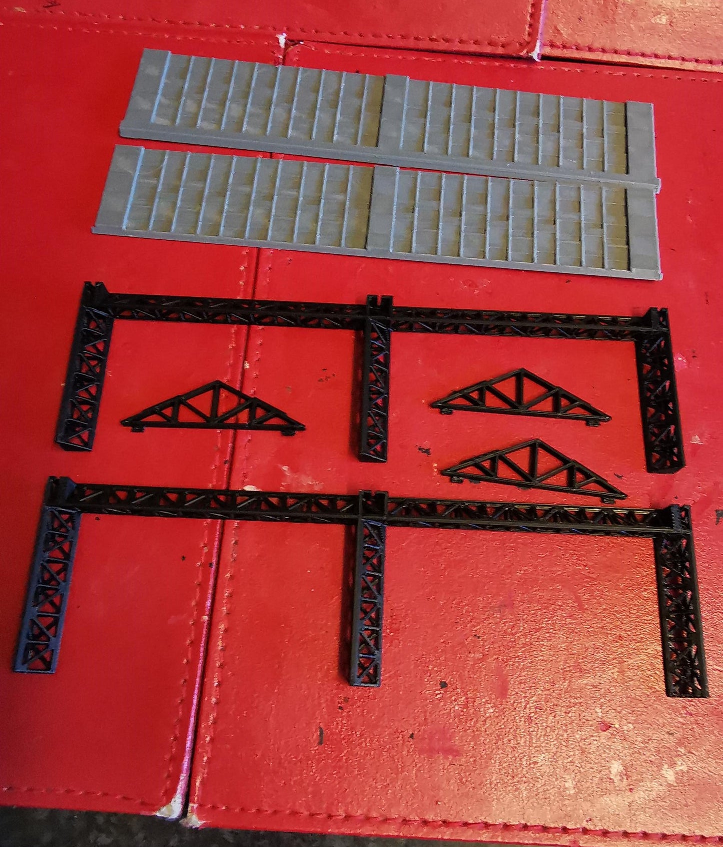 TT Gauge 1:120 Scale open Loco shed 3D Printed Free delivery 4 Size options