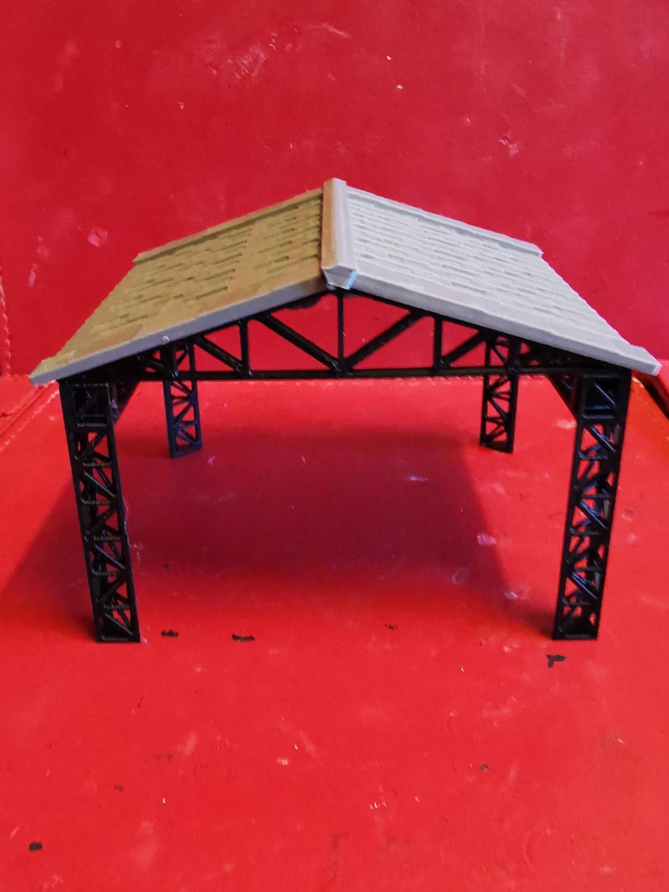 TT Gauge 1:120 Scale open Loco shed 3D Printed Free delivery 4 Size options