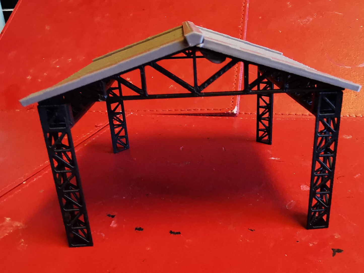 TT Gauge 1:120 Scale open Loco shed 3D Printed Free delivery 4 Size options