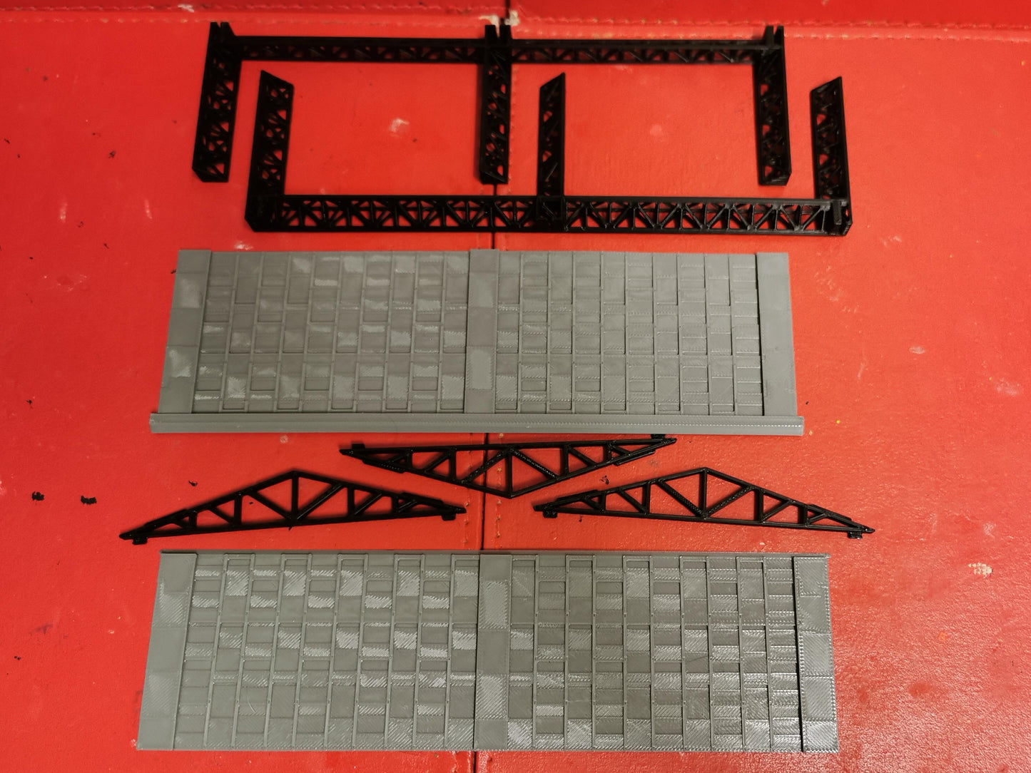 TT Gauge 1:120 Scale open Loco shed 3D Printed Free delivery 4 Size options