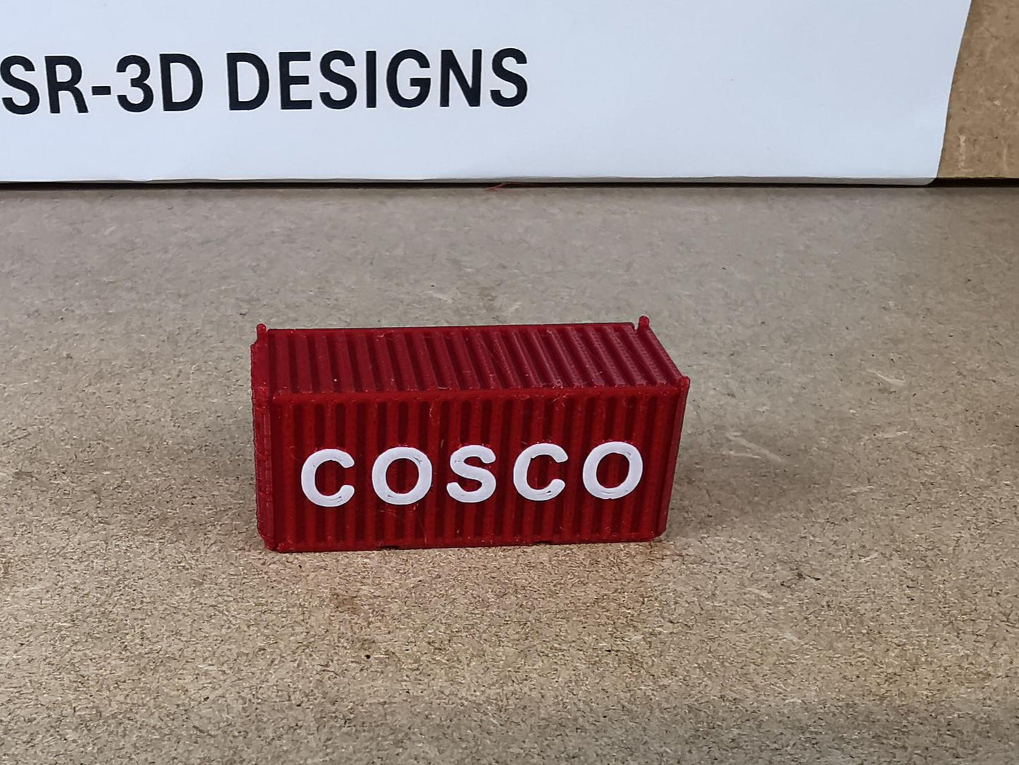 TT GAUGE containers MAERSK COSTCO MSC embossed logo FREE DELIVERY