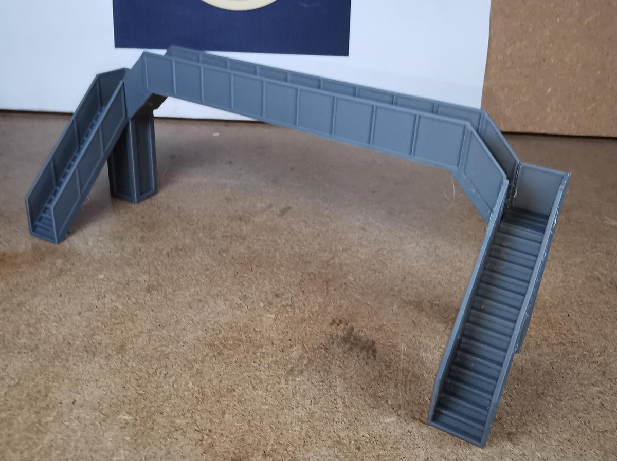 TT Gauge 1:120 Model Railway pedestrian footbridge Walkway