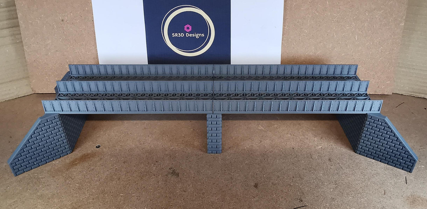TT Gauge 1:120 Girder Style Bridge 4 Size Options FREE DELIVERY