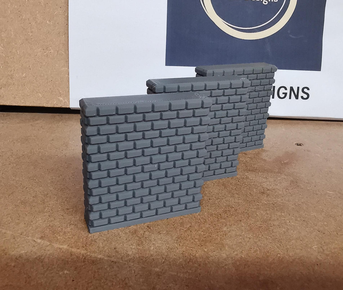 Bridge Supports for 00, TT and N Gauge Suitable for Radius Bridges