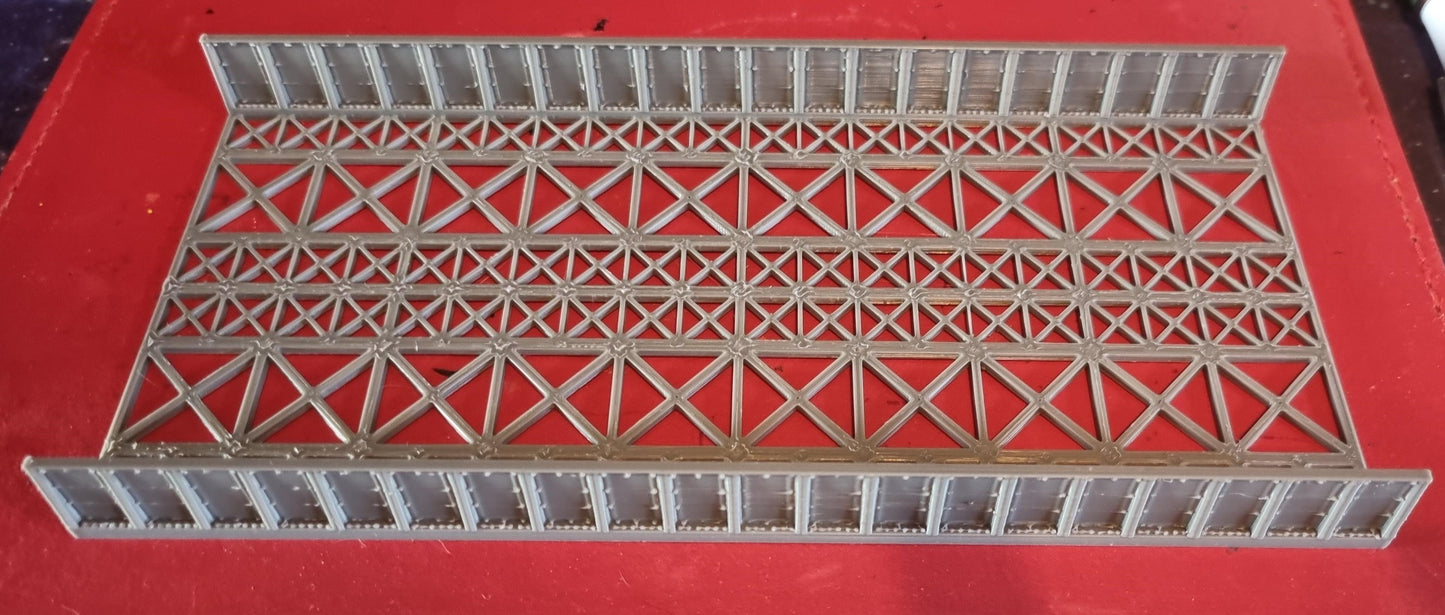 TT Gauge 1:120 Girder Style Bridge Deck and Sides 3D printed 4 Size Options