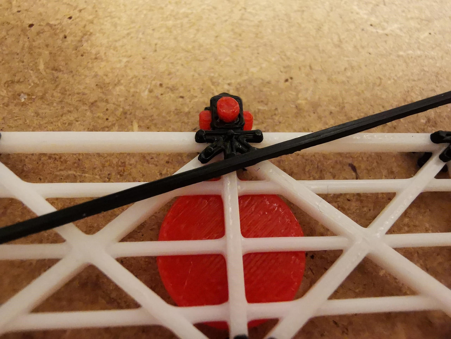 00 GAUGE LEVEL CROSSING GATES 3D PRINTED IN BLACK AND WHITE