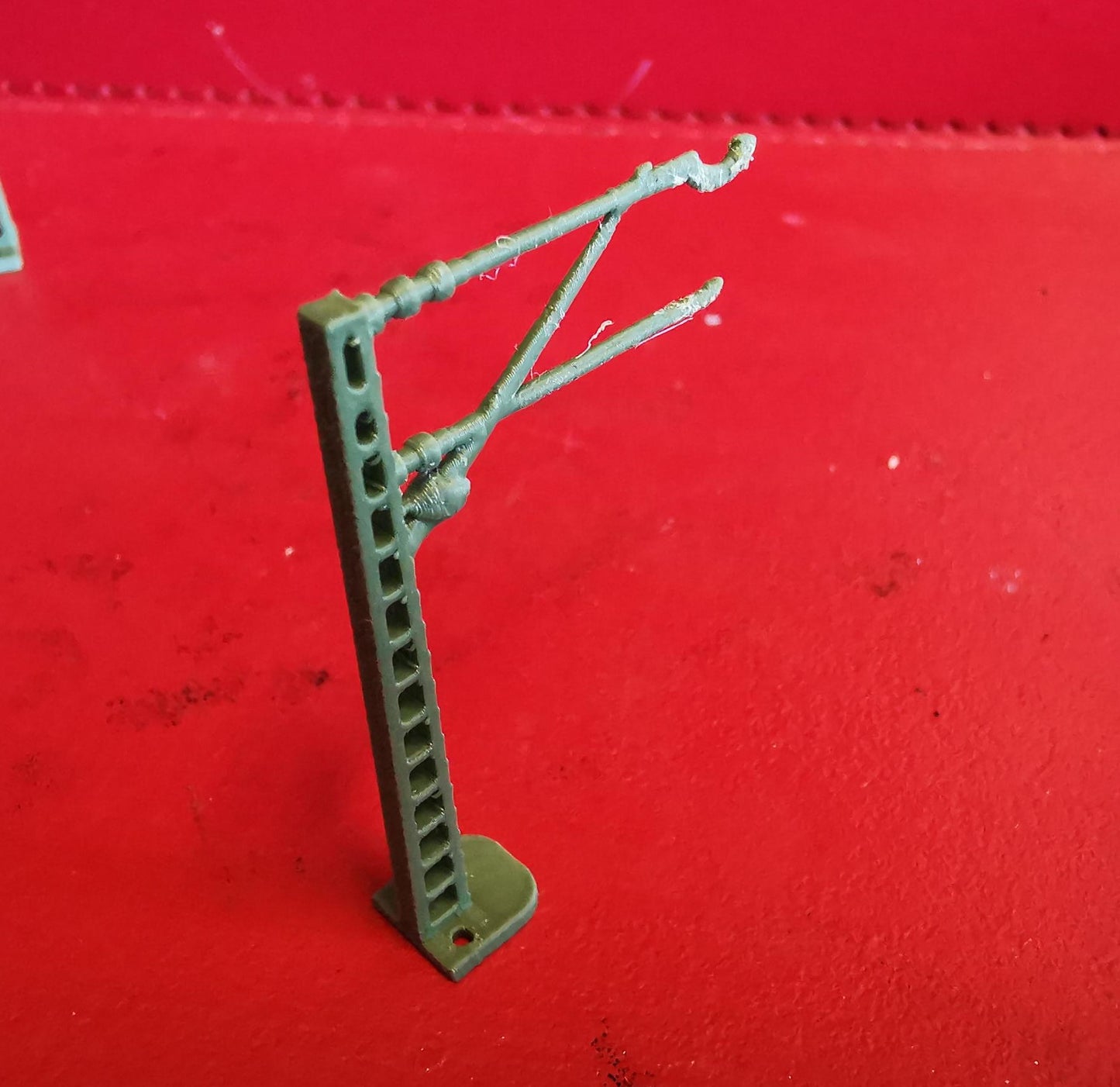 Model Railway Catenary gantry 3D Printed