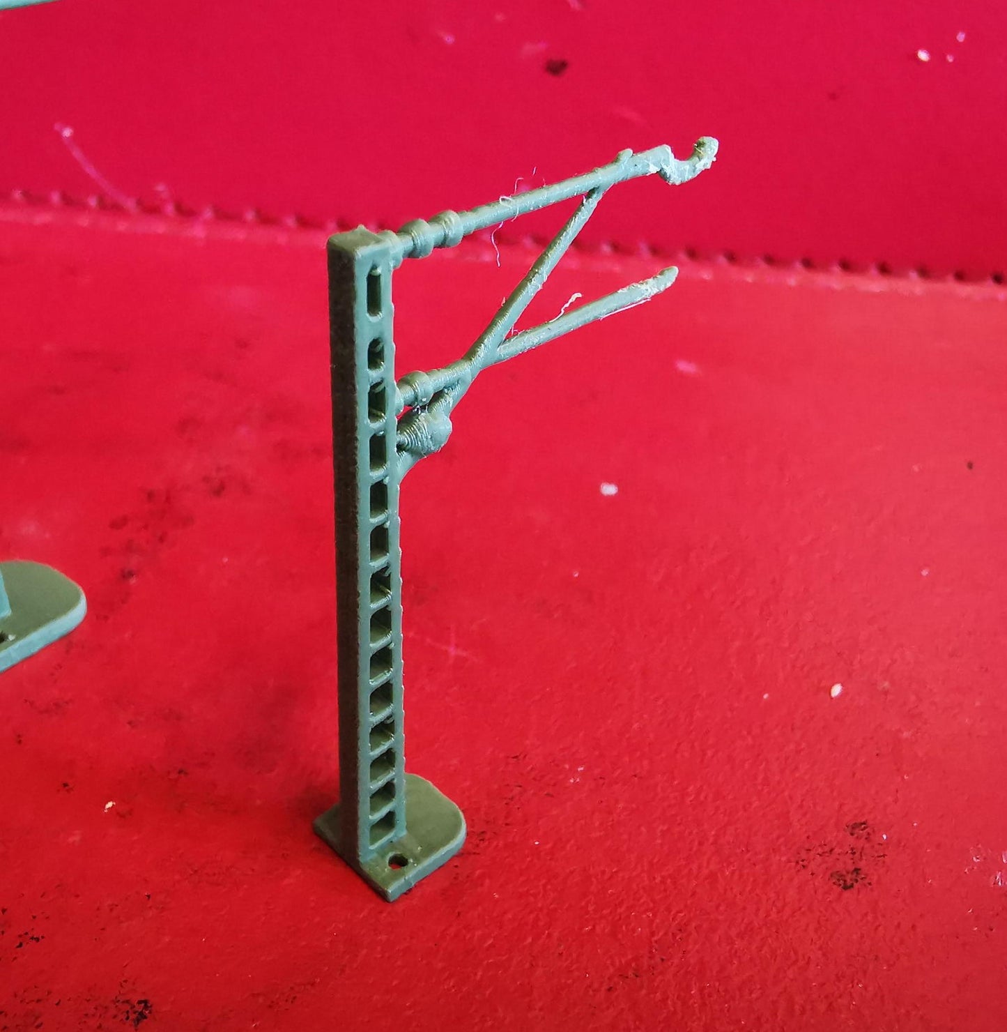 Model Railway Catenary gantry 3D Printed