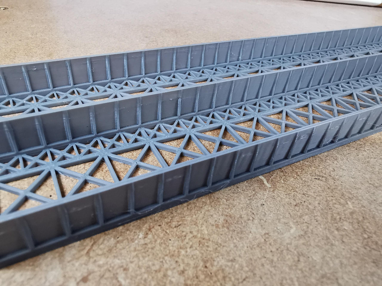 N Gauge Double Bridge Deck Extra Long CLEARANCE