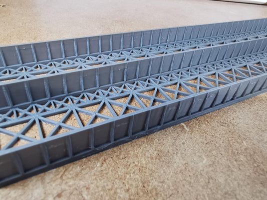 N Gauge Double Bridge Deck Extra Long CLEARANCE