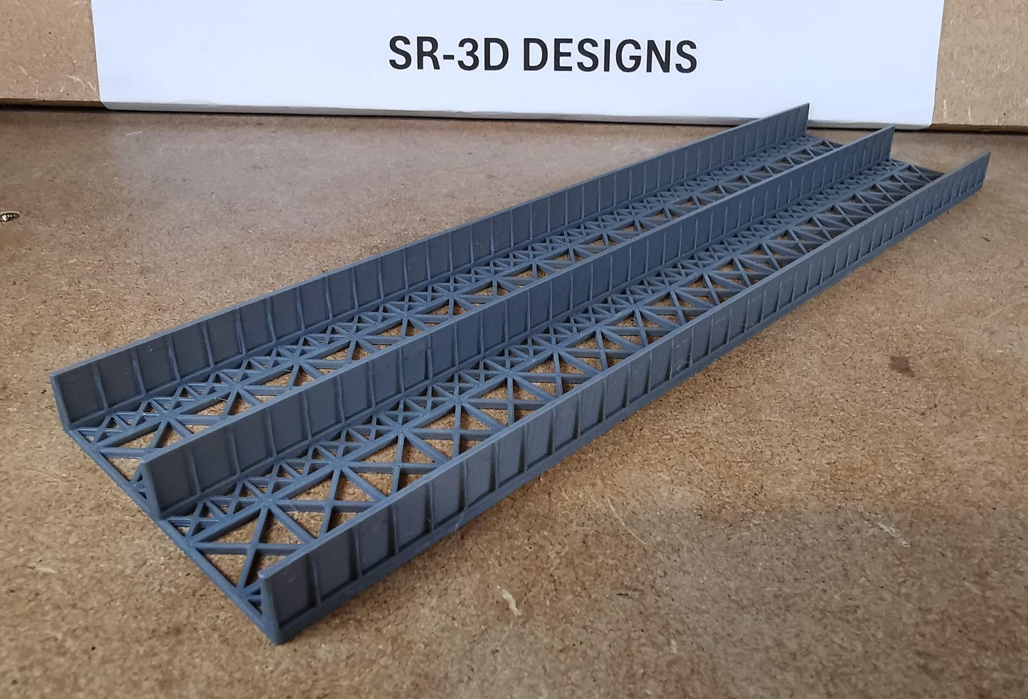 N Gauge Double Bridge Deck Extra Long CLEARANCE
