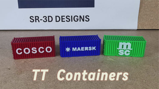 TT GAUGE containers MAERSK COSTCO MSC embossed logo FREE DELIVERY