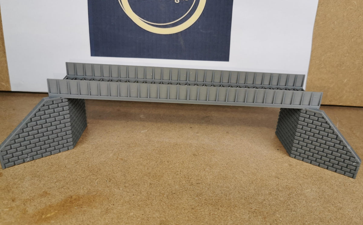N Gauge Girder Style Bridge Choice of length Free delivery 3D Printed