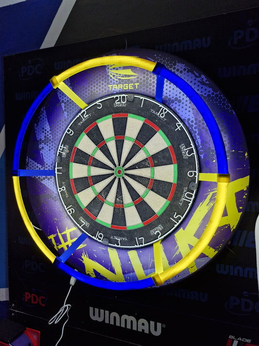 3D Printed Dartboard Lighting Ring Mount colour choice