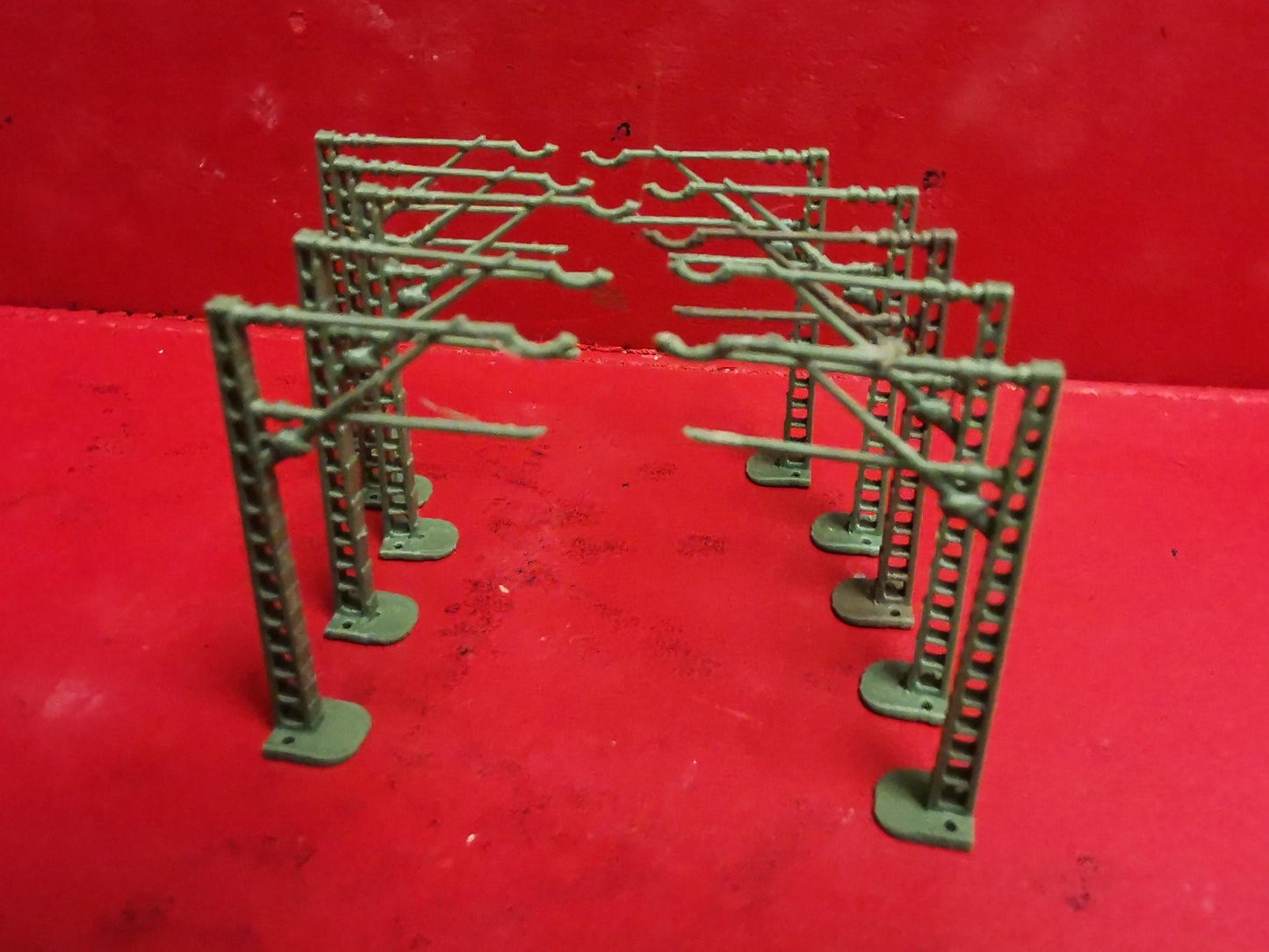 Model Railway Catenary gantry 3D Printed