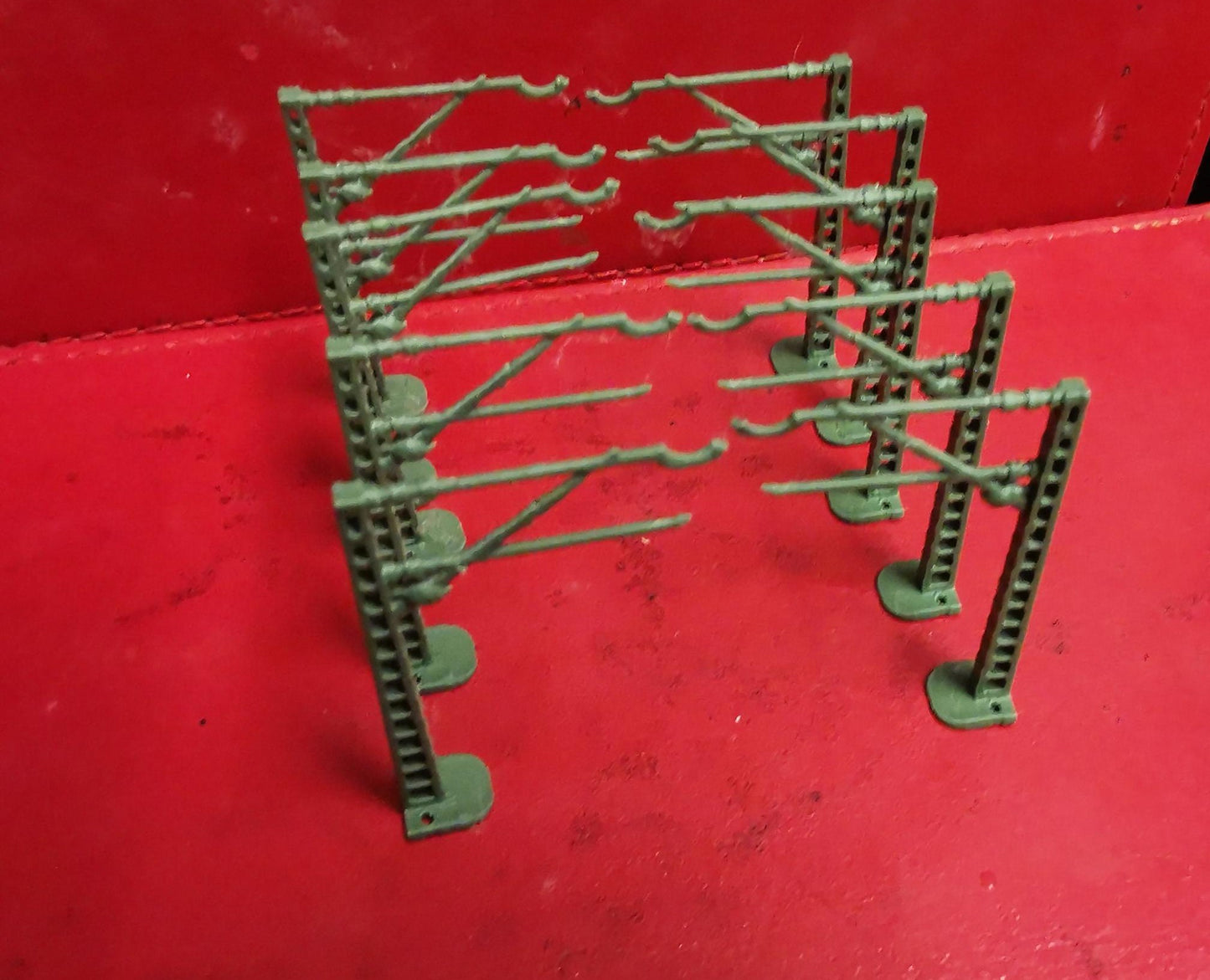 Model Railway Catenary gantry 3D Printed